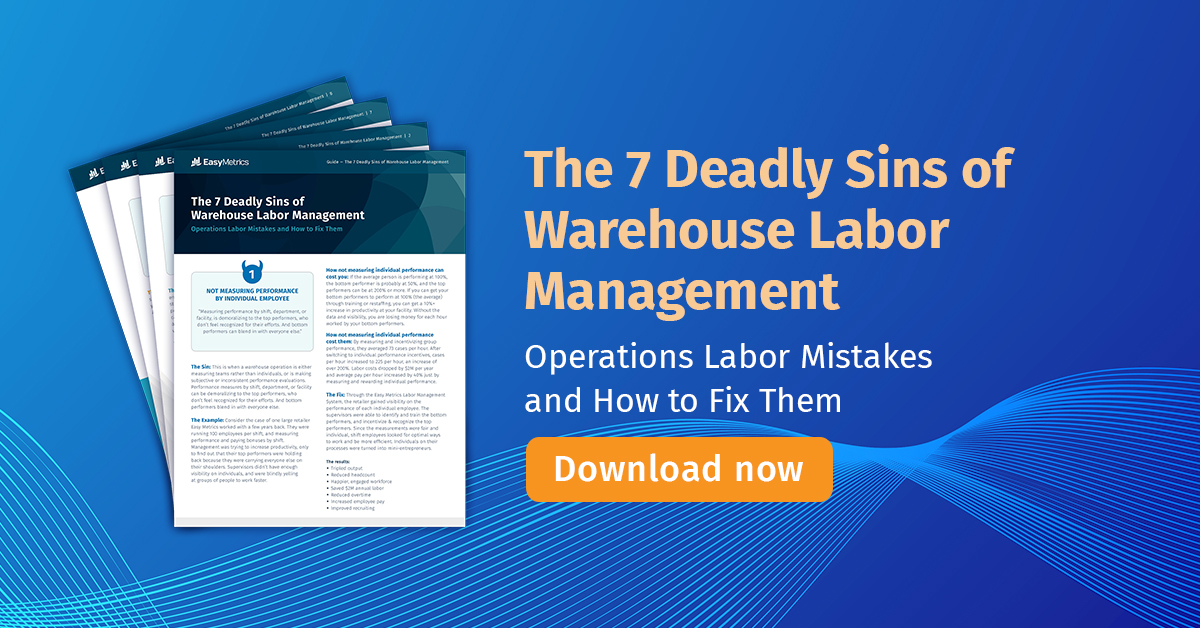 7 Deadly Sins of Warehouse Labor Management